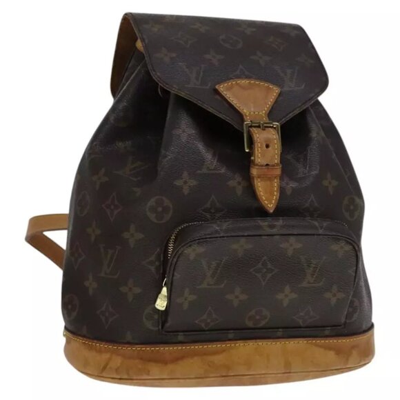 LOUIS VUITTON Monogram Montsouris MM Backpack - Picture 1 of 16